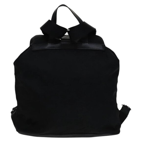 PRADA Backpack Nylon Black Auth 112941V - Picture 3 of 15